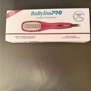 BaBylissPRO Nano Titanium Pink Hair Brush